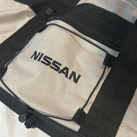 Nissan Gym Bag Cars Automotive Duffel Bags JDM Japan 240 Mechanic Employee - Picture 4 of 7